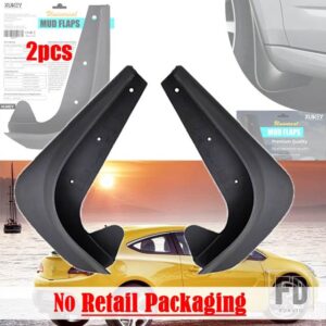 汎用 マッドフラップフェンダー自動バン SUV トラックマッドフラップスプラッシュガードフラップマッドガード - No Retail Package