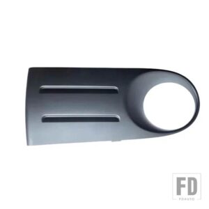 プジョー 7452CL 9650212477用ピカソフロントフォグランプカバーピカソフロントバンパーフォグランプフレームブラックフォグランプブラケットア - left