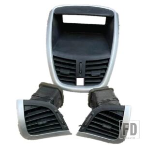 プジョー 207 207CC エアアウトレット計器パネルベントフェイシアパネルフェイスプレートライトバー 8265T9 8265V4 8265LW 8265V5 に - three-piece