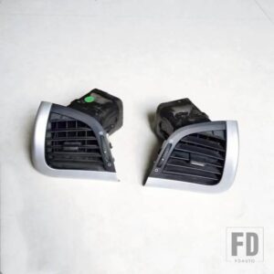 プジョー 207 207CC エアアウトレット計器パネルベントフェイシアパネルフェイスプレートライトバー 8265T9 8265V4 8265LW 8265V5 に - Two air vents