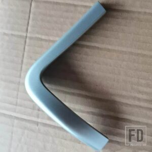 プジョー 207 207CC エアアウトレット計器パネルベントフェイシアパネルフェイスプレートライトバー 8265T9 8265V4 8265LW 8265V5 に - Left bright bar