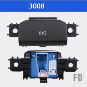 プジョー 98043504ZD 96782770ZD 3008 508 NEW408 308S 308 ハンドブレーキスイッチ P ギアパーキングスイッチ電子ハンドブレーキスイッチ - Lens with heat Left3
