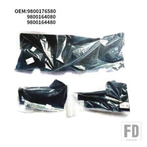 プジョー 9800176580 9800164080 980016440 3008 用エンジンルーム防音断熱綿 - A Set