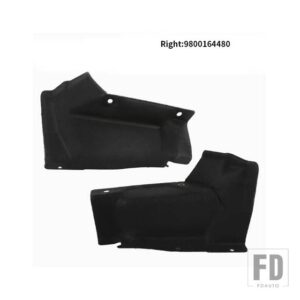 プジョー 9800176580 9800164080 980016440 3008 用エンジンルーム防音断熱綿 - right