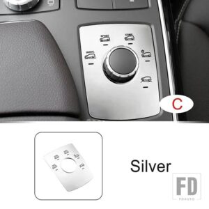 メルセデスベンツ カーコンソールスポーツドライビングモードボタンパネルカバーステッカー ML W166 GL X166 GLS GLE インテリアアクセサリーデ - Modle C