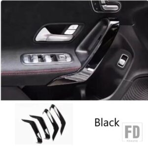 メルセデスベンツ Aクラス W177 CLA C118 2019-2022 インナードアアームレストハンドルパネルフレームカバートリムカーアクセサリー装飾 - Cover