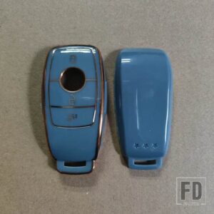 メルセデスベンツ キーケース TPU シェル A B C Eクラス GLK GLA GLC GLR W204 W212 W176 W202 W463 インテリアアクセサリー - C Blue