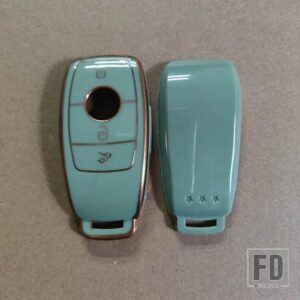 メルセデスベンツ キーケース TPU シェル A B C Eクラス GLK GLA GLC GLR W204 W212 W176 W202 W463 インテリアアクセサリー - C green