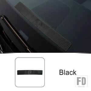 メルセデスベンツ フロントヘッドコンソールエアアウトカバートリム Eクラス W214 2024 インテリアアクセサリーステンレスステッカー - Black