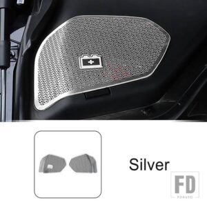 メルセデスベンツ Eクラス W214 2024 ヘッドキャビンダストスクリーンパネルカバートリムステンレスインテリアアクセサリーステッカー - Silver