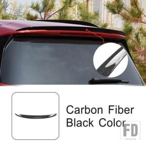 メルセデスベンツ カーアクセサリーリアバンパーテールトランクスポイラーリップウイング装飾トリム GLB X247 GLB180 200 GLB35 AMG 2020-22 - Carbon Fiber Black