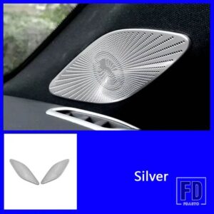 メルセデスベンツ ドア A ピラーステレオオーディオサウンドスピーカープレーヤーカバーステッカー Aクラス W177 V177 CLA C118 GLA GLB 2019- - A-Pillar