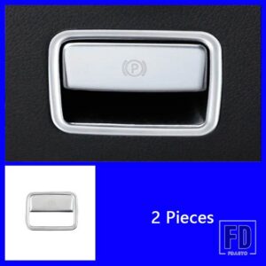 メルセデスベンツ カーコンソール ELEXTRONIC ハンドブレーキフレーム装飾ステッカートリム B W246 Aクラス W176 CLA GLA GLE GLS アクセサリー - 2 pieces