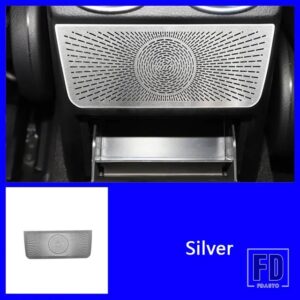 リアドアトップ抗キック拡声器カバートリムステレオ装飾メルセデス ベンツ Cクラス W206 2022 インテリアアクセサリー - Top Anti-kick