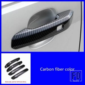 アウディ 空調コンセントフレーム装飾ステッカートリム A4 B9 2017-2019 ギアシフトパネルデカール - Door Handle