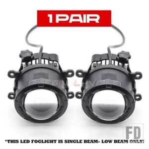 ホンダ 3インチ LED ロービームシングルビームフォグランプ シビック/CRV/アコード/フィット/ジャズ/シティ/オデッセイ LED