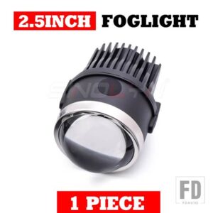 汎用 2.5/3.0 インチ BI LED フォグランプ 3000K 6000K LED ドライビングライトカーフォグプロジェクターレンズカーアクセサリーレトロフィット