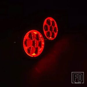LED ハイビーム悪魔デビルアイ H7 H1 9005 9006 プロジェクターレンズヘッドライト LED レンズライトランプカーアクセサリー