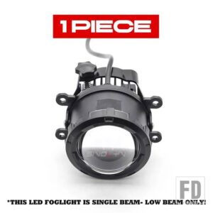 三菱 6000 18K LED ロービームフォグランプ アウトランダー/パジェロ/L200/ASX/グランディス 3.0 インチシングルビーム LED プロジェクターレン