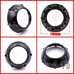 2.5/3.0 ヘッドライトレンズダストベゼルシュラウド LED HID プロジェクターレンズ WST/ヘラ 3R G5/小糸 Q5 ベゼルカーアクセサリー - G Shrouds