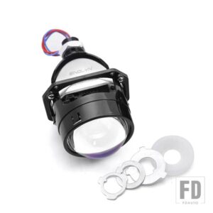 2.5インチ 6000 18K ブルー BI LED プロジェクターレンズ 13000LUX H7 LED H4 9005 9006 ダイオードライトヘッドライトカーアクセサリー - 1 piece