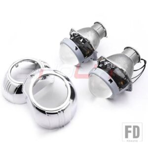 3インチ H7 LED D2S D2H バイキセノンプロジェクターレンズヘラ 3R G5 LED HID ハロゲンライトカーアクセサリー - With Shrouds