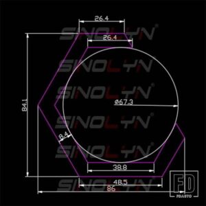 LED 六角ハロー RGB エンジェルアイ BLUETOOTH 互換アプリライトリングヘッドライト多色ライトカーアクセサリー - 86mm x 2pcs