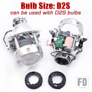 アウディ ボルボ BMW バイキセノンプロジェクターレンズ E46 M3 AL E90 E92/ A4 B8 A3/ベンツ W220 W203 / V50 D2S D1S ヘッドライト交換 - Use D2H D2S Bulbs