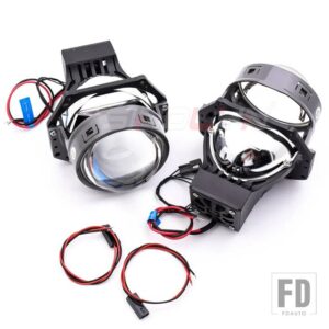 3.0 インチ 5500 18K BI LED プロジェクターレンズ HELLA 3R G5 LED ライトヘッドライトエンジェルアイズヘッドランプカーアクセサリー