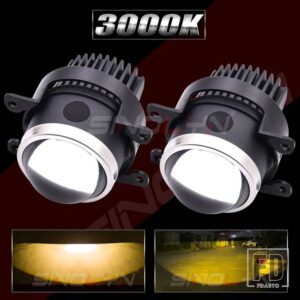 フォード 2.5インチバイ LED フォグランプフォーカス 2 3 MK2 - 3000K
