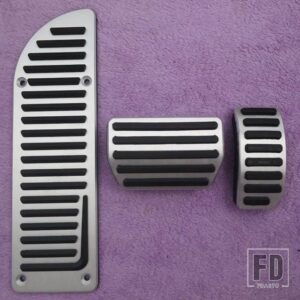 ボルボ アルミカーアクセサリー XC60 XC70 XC70 S60 S80 V60 V70 AT アクセルガスフットレスト装飾ペダルパッド - Footrest 1pcs