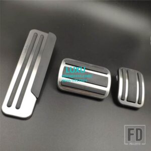 プジョー 車ペダルカバー 308 308S 408 3008 5008 GT AT/MT ガスブレーキフットレストリペアパッドインテリア飾るアクセサリー - automatic