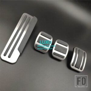 プジョー 車ペダルカバー 308 308S 408 3008 5008 GT AT/MT ガスブレーキフットレストリペアパッドインテリア飾るアクセサリー - Manual