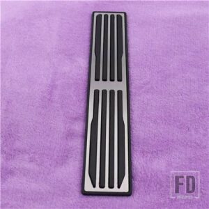 ジャガー ステンレスカーアクセサリー XE XF F-PACE F PACE 2015-2018 ガスブレーキフットレストリペアペダル装飾パッドカバー - Footrest Pedal