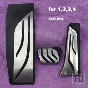 BMW ガスフットレストペダルプレートパッド 新 1 2 3 4 5 6 7シリーズ GT X3 X4 X5 X6 Z4 F30 F31 F34 E70 E71 E72 F15 - 1 2 3 4 series