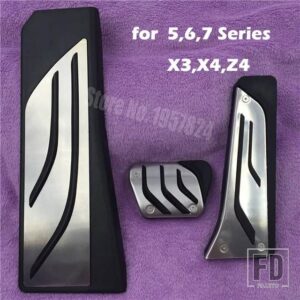 BMW ガスフットレストペダルプレートパッド 新 1 2 3 4 5 6 7シリーズ GT X3 X4 X5 X6 Z4 F30 F31 F34 E70 E71 E72 F15 - X3X4Z4 5 6 7 series