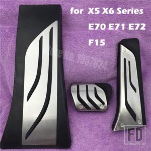 BMW ガスフットレストペダルプレートパッド 新 1 2 3 4 5 6 7シリーズ GT X3 X4 X5 X6 Z4 F30 F31 F34 E70 E71 E72 F15 - X5X6