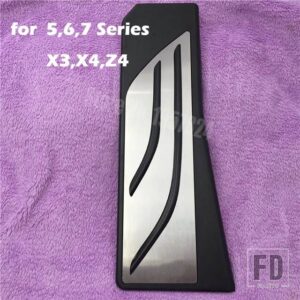 BMW ガスフットレストペダルプレートパッド 新 1 2 3 4 5 6 7シリーズ GT X3 X4 X5 X6 Z4 F30 F31 F34 E70 E71 E72 F15 - New 5series footrest