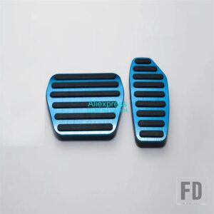 日産 アクセサリー セントラ 2020 2022 アクセルペダルブレーキペダルノンスリップカバー装飾パッド - Blue 2022 up