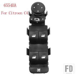 シトロエン プジョー マスター電動パワーウィンドウコントロールスイッチ 307 207 C3 ピカソ 2000 + 6554KT 6554QC 6554HA 6554ER 6554CF - 6554HA