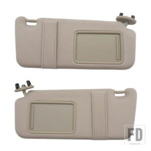 トヨタ サンバイザー ライトなし カムリ 39387 74310-06750-E0 74320-06780-B0 運転席側 - Beige Left and Right
