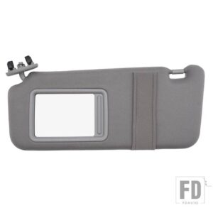 トヨタ サンバイザー ライトなし カムリ 39387 74310-06750-E0 74320-06780-B0 運転席側 - Grey Left Driver