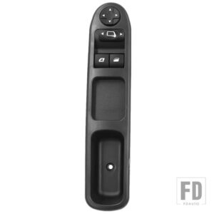 シトロエン プジョー 6554KT 6554QC 電動ウィンドウコントロールスイッチ 207 307 C3 ピカソフロント左ドライブ側パワーリフター - 6554QC