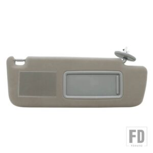 トヨタ サンバイザー ランドクルーザー J12 2002-2009 プラド LC120 2003-2009 運転席側 LED ランプ付き 74310-6A020 - Beige Right Passenge