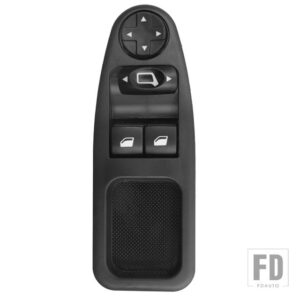 シトロエン プジョー 12/13ピン 6554.ZJ パワー電動ウィンドウコントロールスイッチフィアット SCUDO JUMPY 派遣エキスパートマスター 2007-20 - 12 Pins