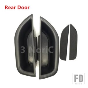 メルセデスベンツ インテリアドアハンドル収納ボックス Eクラス W212 2010-2015 コンテナホルダートレイアクセサリー - Rear Door