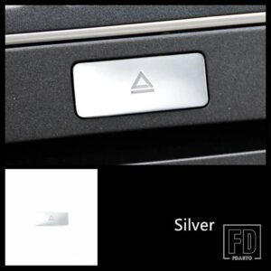 メルセデスベンツ センターコンソール ESP オフボタンスパンコール装飾ディスクデカールトリム X204 W204 GLK Cクラスインテリア - Disc 1 piece