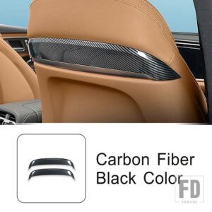 メルセデスベンツ シートバックパネル装飾カバートリム Eクラス W214 2024 インテリアアクセサリー - Carbon Fiber Color