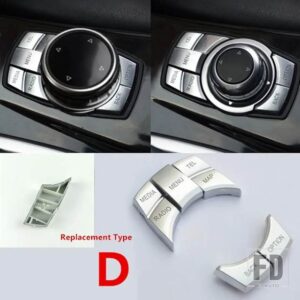 BMW マルチメディアボタン装飾カバーフレームトリム F25 F26 F06 F07 G38 F15 F16 F10 F30 6/7シリーズ F20 F34 F36 F21 F48 - 1 set2