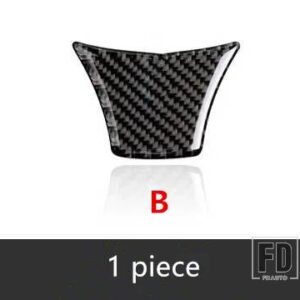 BMW センターコンソールフレーム装飾カバートリム 7シリーズ 730 740 750 2009-15 カーボンインテリアアクセサリー - 1 piece7